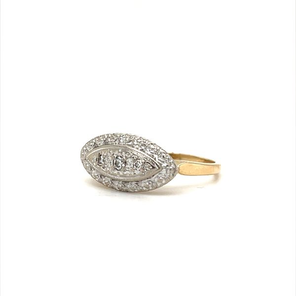 14K Yellow Gold Estate Diamond Ring Image 2 Minor Jewelry Inc. Nashville, TN