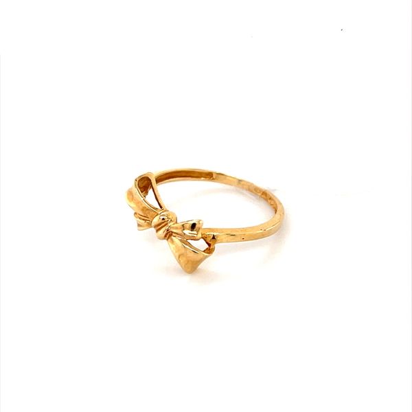 10K Yellow Gold Estate Bow Tie Ring Image 2 Minor Jewelry Inc. Nashville, TN