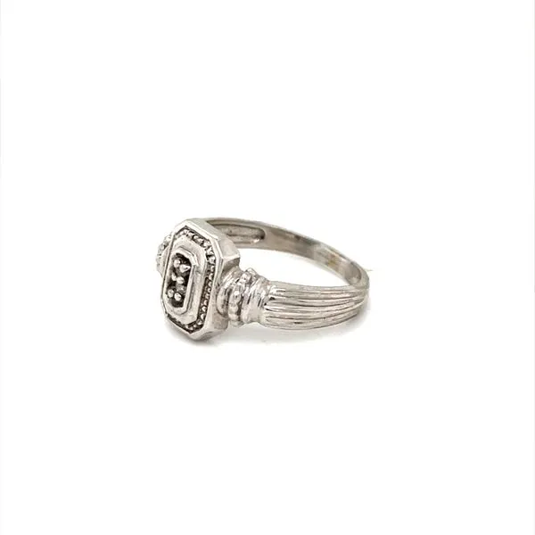 10K White Gold Estate Diamond Ring Image 2 Minor Jewelry Inc. Nashville, TN