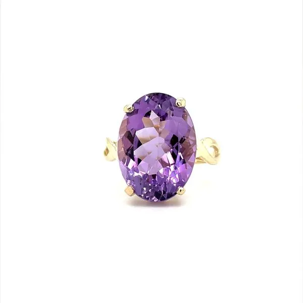 10K Yellow Gold Estate Amethyst Ring Minor Jewelry Inc. Nashville, TN