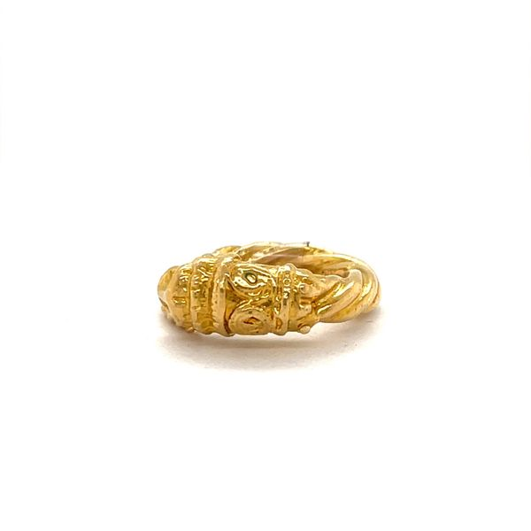 18K Yellow Gold Estate Dragon Ring Image 2 Minor Jewelry Inc. Nashville, TN