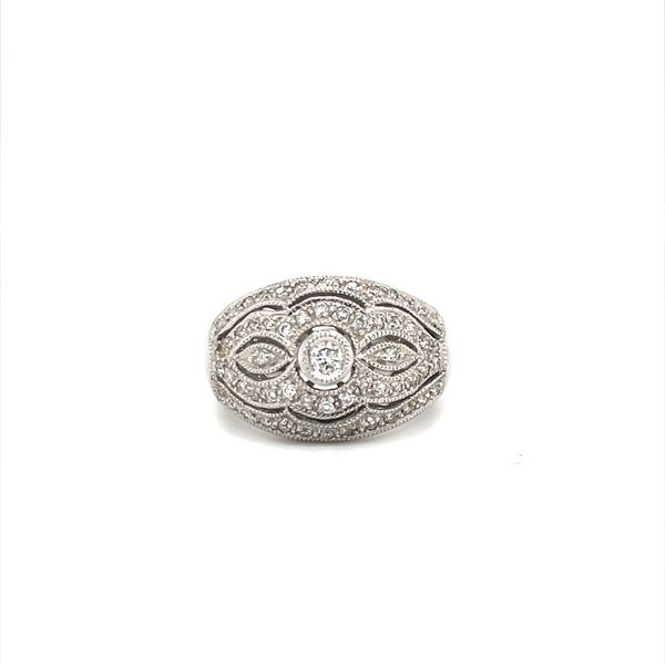 18K White Gold Estate Diamond Fashion Ring Minor Jewelry Inc. Nashville, TN