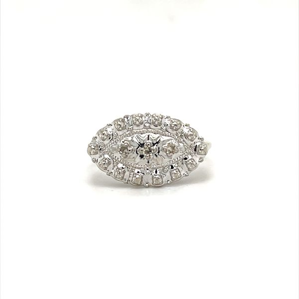 10K White Gold Estate Diamond Ring Minor Jewelry Inc. Nashville, TN