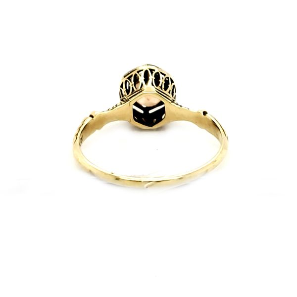 14K Yellow Gold Estate PinkTopaz Ring Image 2 Minor Jewelry Inc. Nashville, TN