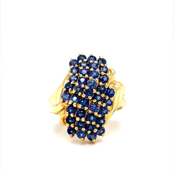 14K Yellow Gold Estate Sapphire Ring Minor Jewelry Inc. Nashville, TN