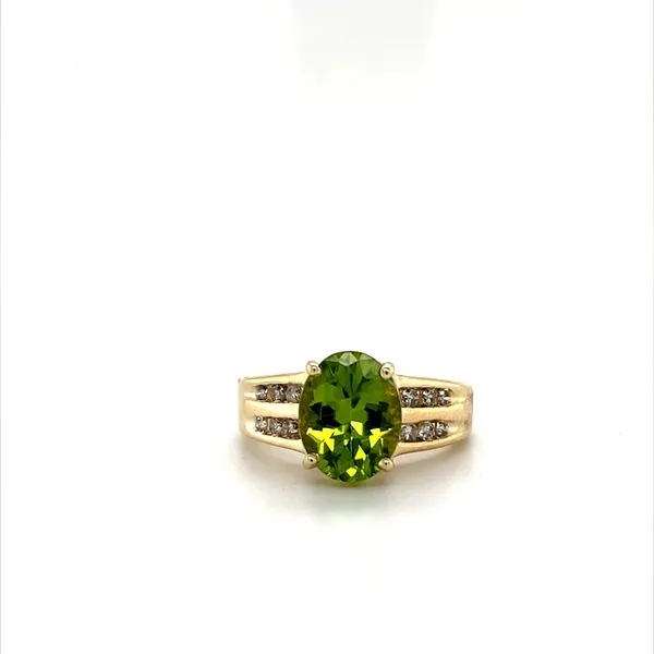 14K Yellow Gold Estate Peridot Ring Minor Jewelry Inc. Nashville, TN