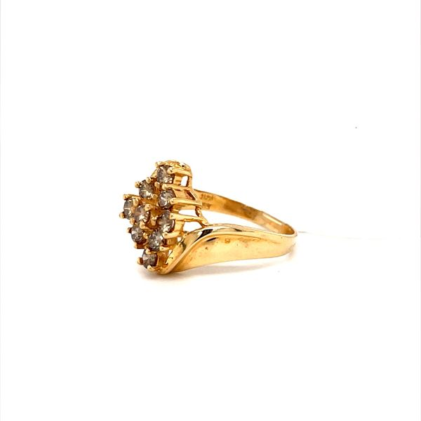 14K Yellow Gold Estate Diamond Ring Image 2 Minor Jewelry Inc. Nashville, TN