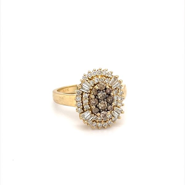 14K Yellow Gold Estate Diamond Fashion Ring Image 2 Minor Jewelry Inc. Nashville, TN