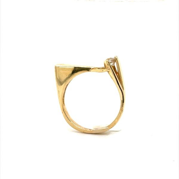 14k Diamond Slipknot Fashion Ring Image 2 Minor Jewelry Inc. Nashville, TN