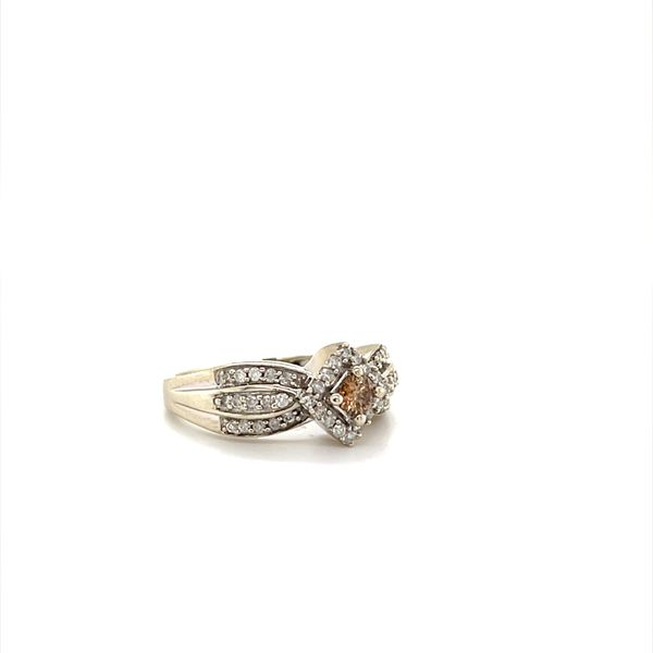 10K White Gold Estate Chocolate Diamond Ring Image 2 Minor Jewelry Inc. Nashville, TN