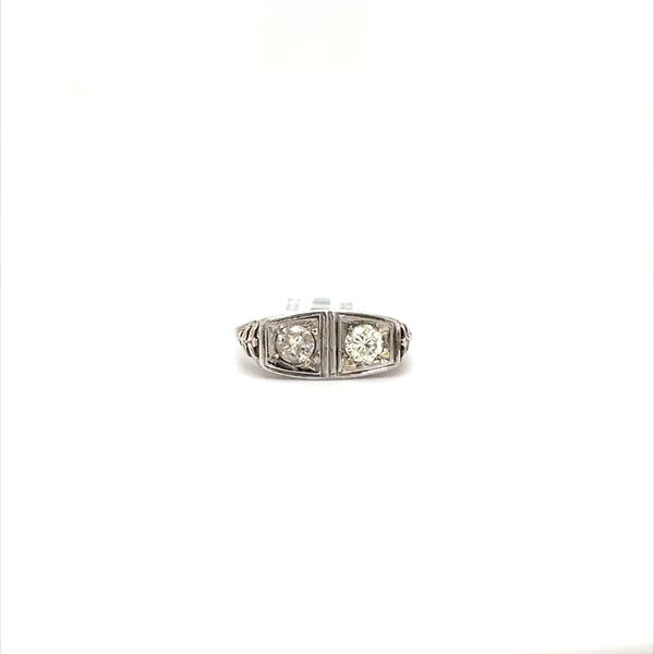18K White Gold Estate Diamond Ring Minor Jewelry Inc. Nashville, TN