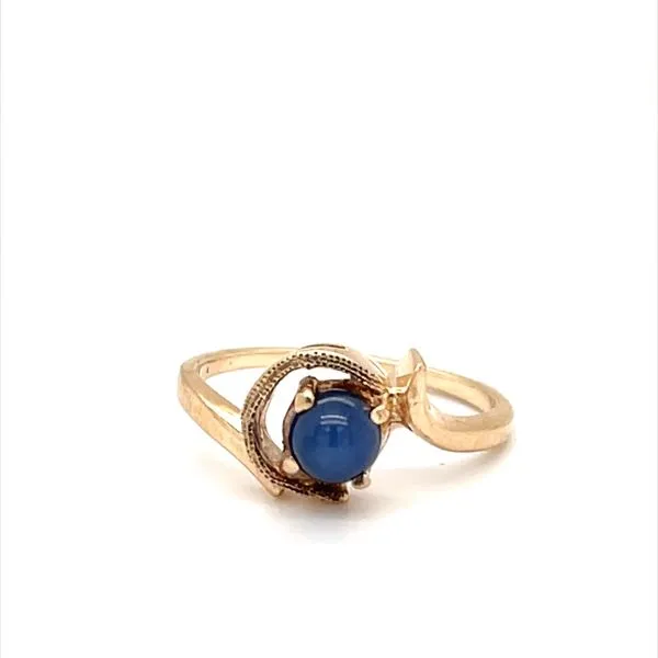 10k Cabochon LAB Sapphire Ring Minor Jewelry Inc. Nashville, TN