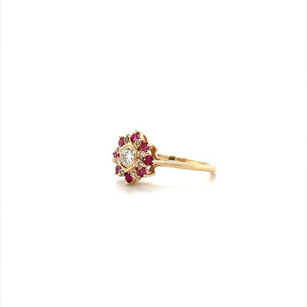 14K Ruby and Diamond Ring Image 2 Minor Jewelry Inc. Nashville, TN