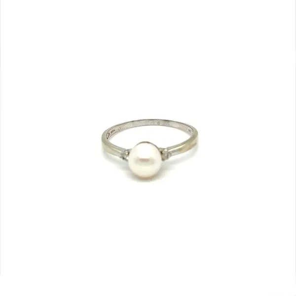 14K White Gold Pearl Ring Size 11 Minor Jewelry Inc. Nashville, TN