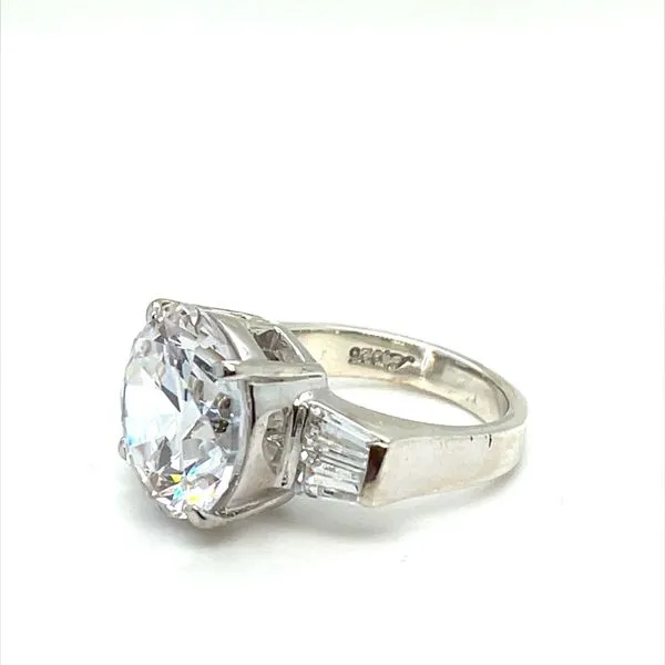 Sterling Silver Cubic Zirconia Ring Image 2 Minor Jewelry Inc. Nashville, TN