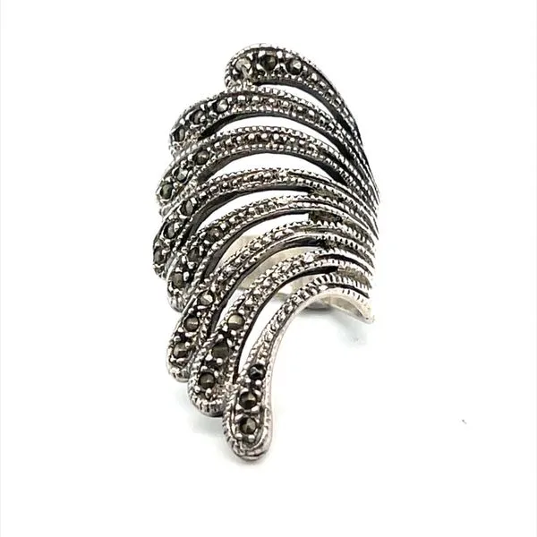 Sterling Silver Estate Marcasite Ring Minor Jewelry Inc. Nashville, TN