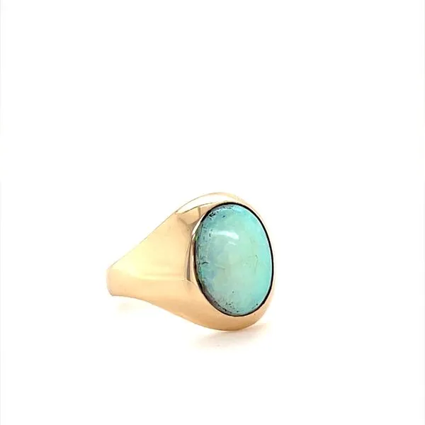 10K Yellow Gold Estate Opal Ring Image 2 Minor Jewelry Inc. Nashville, TN