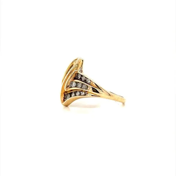 14K Yellow Gold Estate Diamond Ring Image 2 Minor Jewelry Inc. Nashville, TN