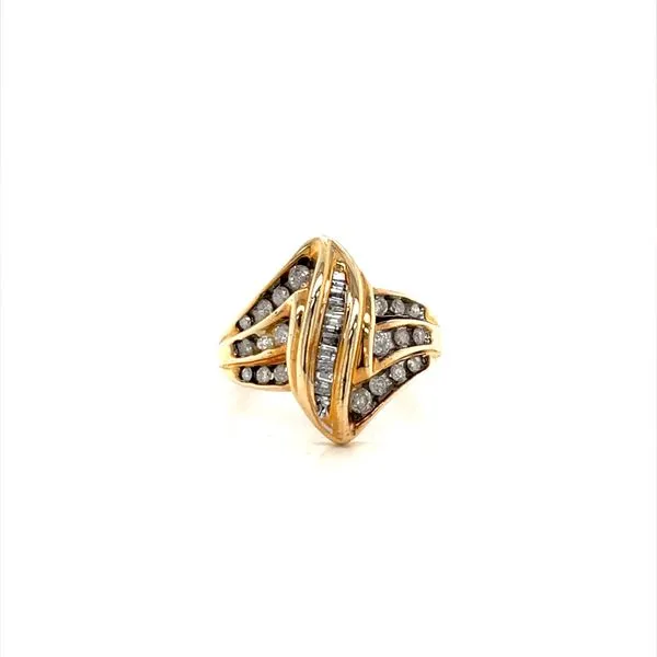 14K Yellow Gold Estate Diamond Ring Minor Jewelry Inc. Nashville, TN