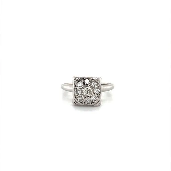 14K White Gold Estate Diamond Ring Minor Jewelry Inc. Nashville, TN