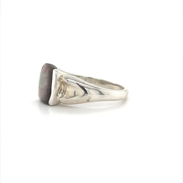 Sterling Silver Estate Mother of Pearl Ring Image 2 Minor Jewelry Inc. Nashville, TN