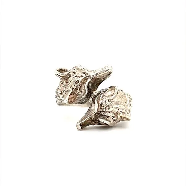 Sterling Silver Estate Fox Head Ring Minor Jewelry Inc. Nashville, TN
