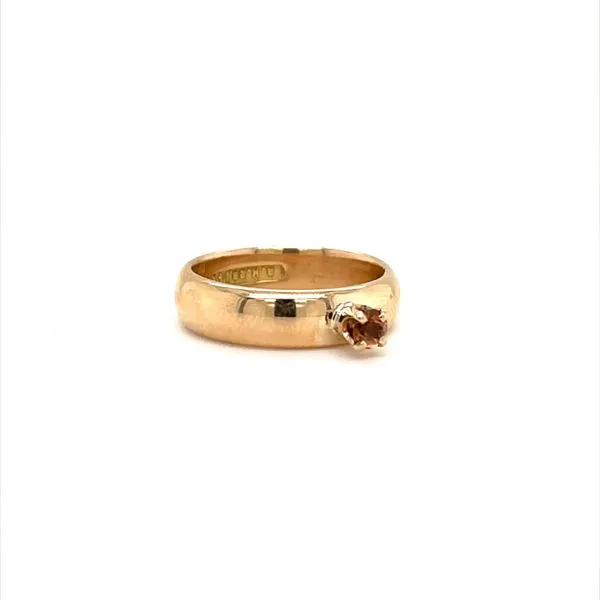 14K Yellow Gold Estate Citrine Ring