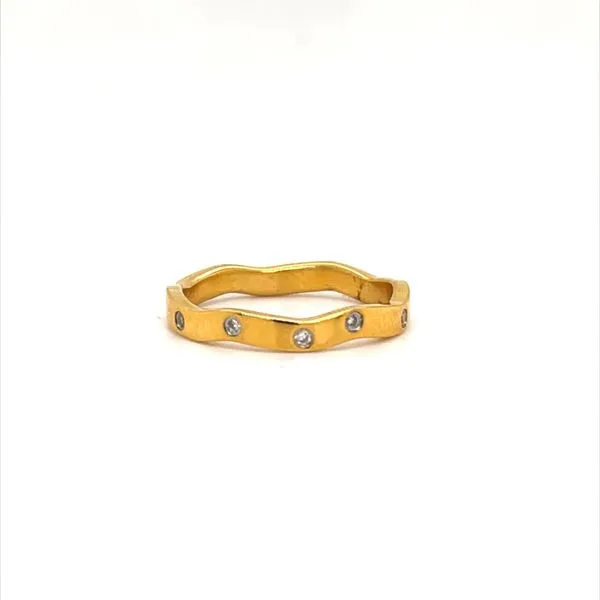 Stainless Steel Cubic Zirconia Ring Minor Jewelry Inc. Nashville, TN