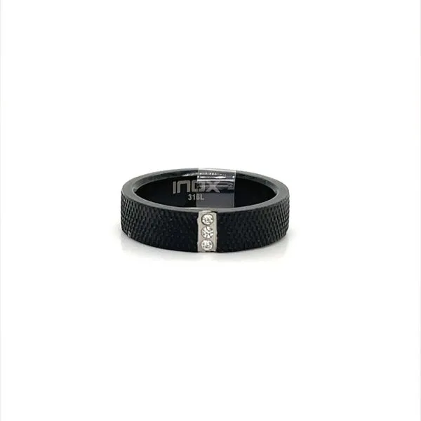 Stainless Steel Estate Cubic Zirconia Ring similar item image