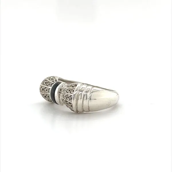 Sterling Silver Estate Cubic Zirconia Ring Image 2 Minor Jewelry Inc. Nashville, TN