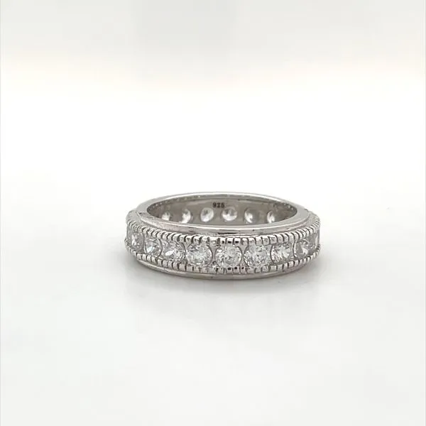 Sterling Silver Estate Cubic Zirconia Ring Image 2 Minor Jewelry Inc. Nashville, TN