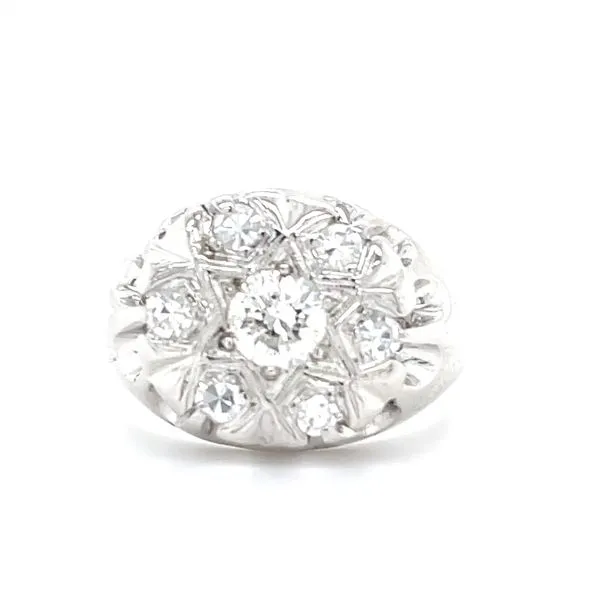 14KW Diamond Cluster Estate Fashion Ring Minor Jewelry Inc. Nashville, TN