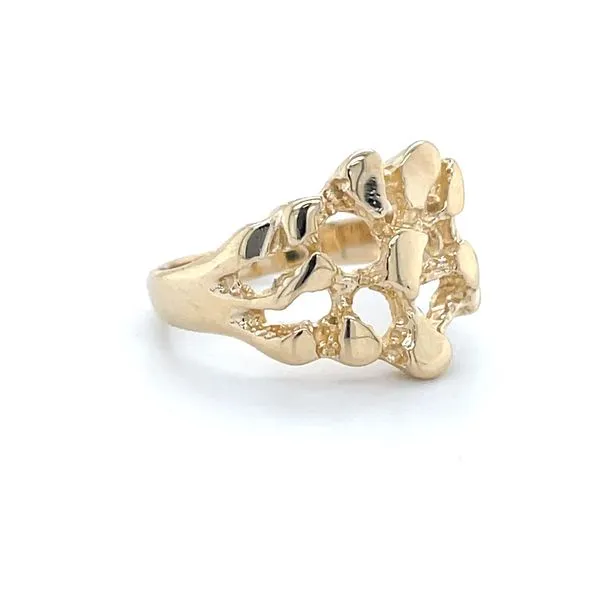 14K Yellow Gold Estate Nugget Ring Image 3 Minor Jewelry Inc. Nashville, TN