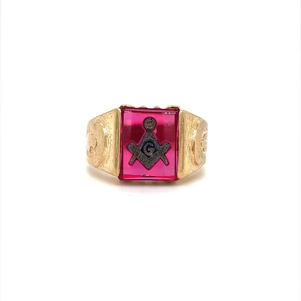 10K Yellow Gold Estate Ruby Ring Minor Jewelry Inc. Nashville, TN