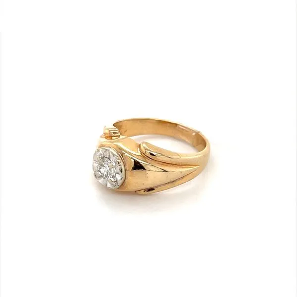 14K Yellow Gold Estate Diamond Ring Image 2 Minor Jewelry Inc. Nashville, TN