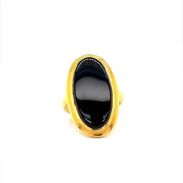 10K Yellow Gold Onyx Estate Fashion Ring Minor Jewelry Inc. Nashville, TN