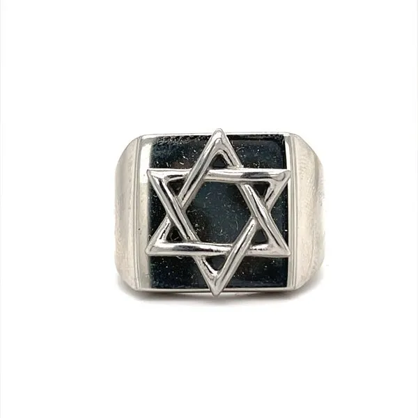 Stainless Steel Estate Star of David Ring Minor Jewelry Inc. Nashville, TN