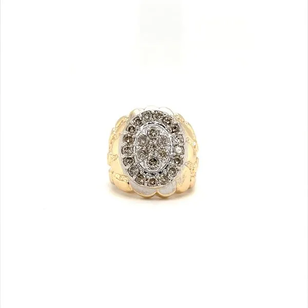 10K Yellow Gold Estate Diamond Ring