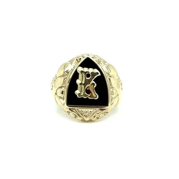 10K Yellow Gold Estate Onyx Ring Minor Jewelry Inc. Nashville, TN