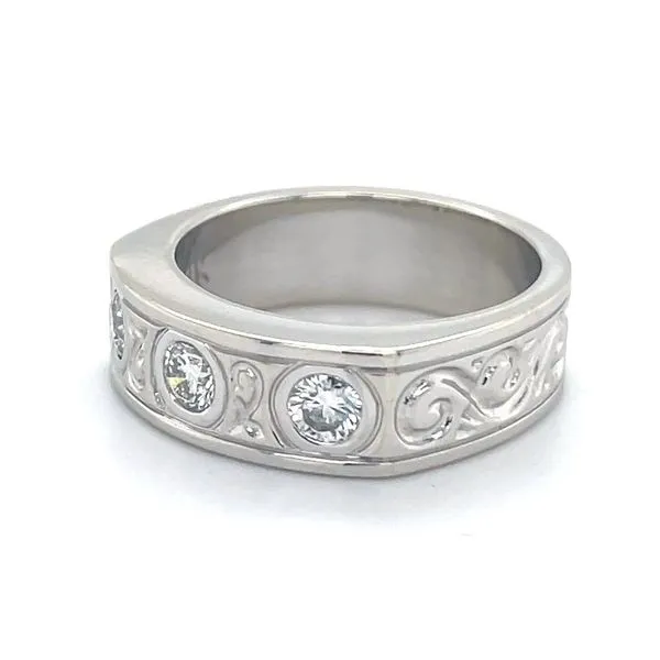 14K White Gold Estate Diamond Ring Image 3 Minor Jewelry Inc. Nashville, TN