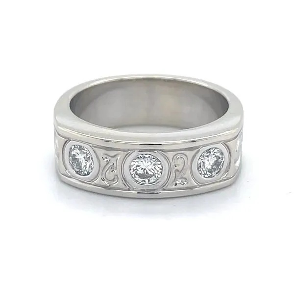 14K White Gold Estate Diamond Ring Minor Jewelry Inc. Nashville, TN
