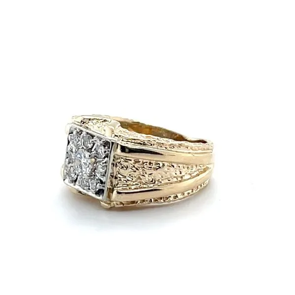 14K Yellow Gold Estate Diamond Ring Image 2 Minor Jewelry Inc. Nashville, TN