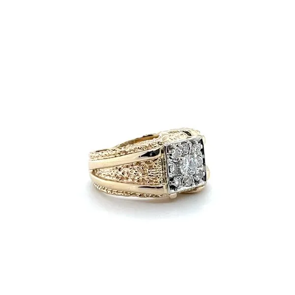 14K Yellow Gold Estate Diamond Ring Image 3 Minor Jewelry Inc. Nashville, TN