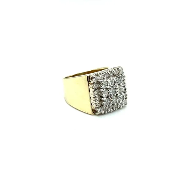 14K Yellow Gold Estate Diamond Ring Image 2 Minor Jewelry Inc. Nashville, TN