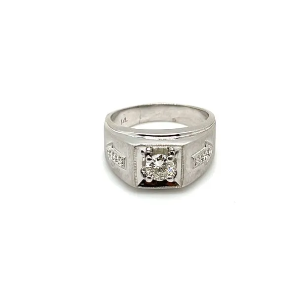 14K White Gold Estate Diamond Ring Minor Jewelry Inc. Nashville, TN
