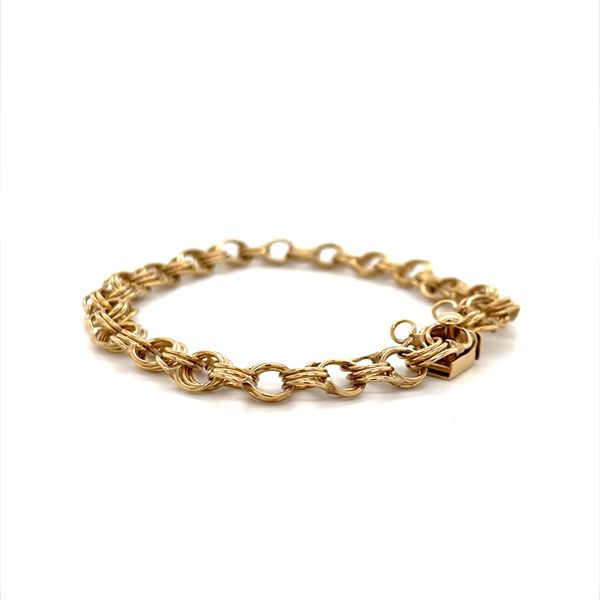 10K Yellow Gold Estate Fancy Link Bracelet Minor Jewelry Inc. Nashville, TN