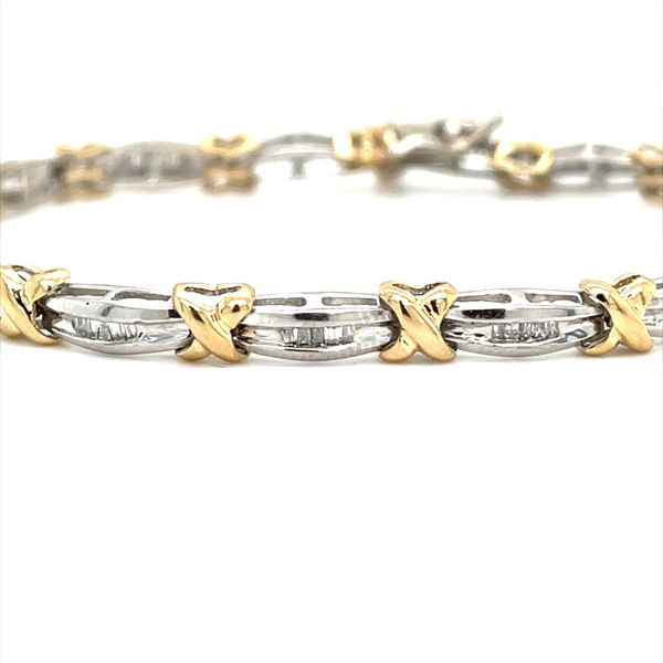 10K White Gold Estate Diamond Bracelet Image 2 Minor Jewelry Inc. Nashville, TN