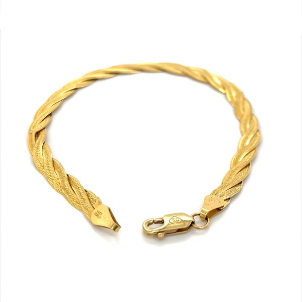 14K Yellow Gold Estate Braided Bracelet Minor Jewelry Inc. Nashville, TN