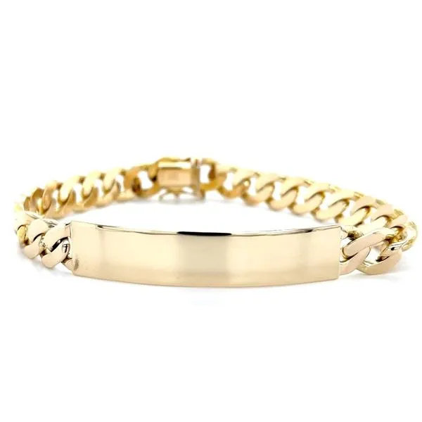 14K Yellow Gold Estate Engravable Chain Bracelet Minor Jewelry Inc. Nashville, TN