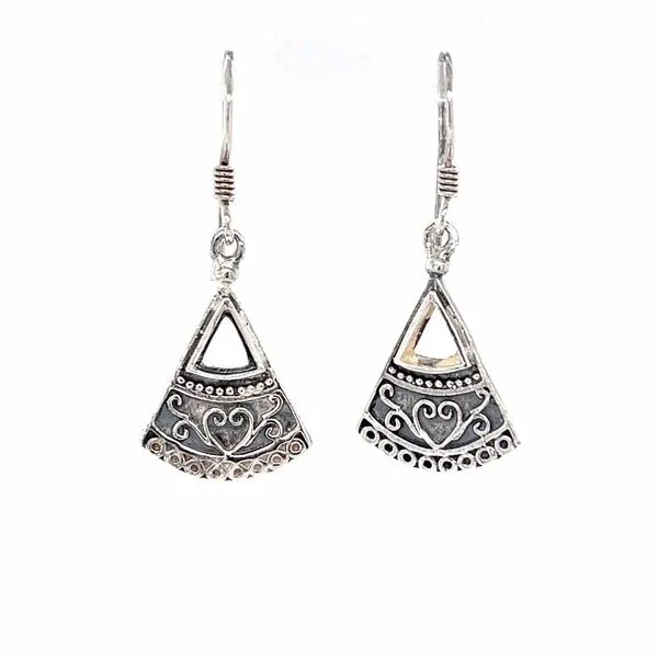 Sterling Silver Estate Filigree Earrings similar item image